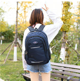 junior high school student school bag backpack large-capacity travel style backpack leisure multi-functional Mart Lion   