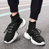 Off-Bound Men's Sport Shoes Chunky Knit Running Breathable Casual Sneakers Light Trainers Walking Tennis Mart Lion   