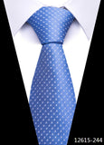 Tie For Men's Newest design Factory 7.5 cm Necktie Yellow Plaid Shirt Accessories Abraham Lincoln's birthday MartLion 12615-244  