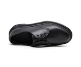 Women Genuine Leather Platform Flats Men's Casual Shoes Low Top Martins Boots Female Mary Jane Loafers Mart Lion   