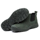 Work Safety Boots Indestructible Shoes Men's Puncture-Proof Work Sneakers Chelsea Winter MartLion   