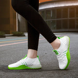 Summer Men's and Women Casual Sneakers Breathable Mesh Flats Non-slip Shoes Lightweight MartLion   