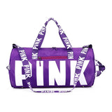 Travel Bag Sports Gym Bag Printed Handbag Shoulder Bag Large-capacity Storage Backpack  Travel Bags  Travel  Mesh Mart Lion Taro purple  