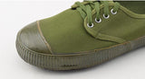 Men's Shoes Nostalgic Army Green Casual Farmer Training Liberation Mart Lion   