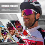 Cycling Glasses TR90 Frame Men's Women Outdoor Sports Sunglasses Cycling Driving Baseball Running MartLion   