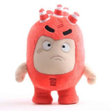 24cm Cartoon Oddbods Anime Plush Toy Treasure of Soldiers Monster Soft Stuffed Toy Fuse Bubbles Zeke Jeff Doll for Kids Gift MartLion C 24cm 