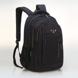  Pack Large Capacity Men's Backpack Laptop 15.6 Oxford Solid Multifunctional School Bags Travel Schoolbag Back Mart Lion - Mart Lion