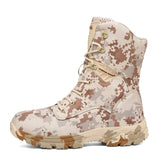 Camouflage Men's Boots Work Shoes Desert Tactical Military Autumn Winter Special Force Army MartLion   