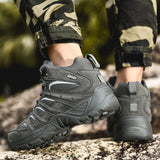 Men's Boots Tactical Military Combat Outdoor Hiking Winter Shoes Light Non-slip Desert Ankle