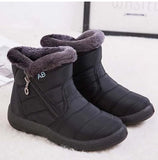 Snow Women Boots Women's Boots Waterproof Women Shoes Zipper Shoes Woman MartLion   