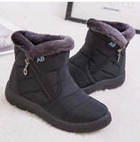 Snow Women Boots Women's Boots Waterproof Women Shoes Zipper Shoes Woman MartLion   