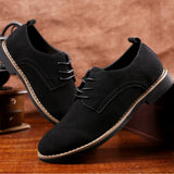 Homme Suede Leather Men Shoes  Casual  Classic Sneakers  Footwear Dress MartLion   