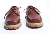 Genuine Leather Casual Shoes Docksides Boat Shoes Platform Unisex Lace up Driving Men's Loafers Mart Lion   