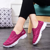 Women Flats Loafers Comfort Non-slip Ballerinas Cotton Soft Ladies Luxury Shoes Sneakers Footwear MartLion   