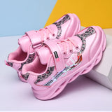 Children Shoes for Girls Autumn and Spring Casual Kids Sports Pink Shoes Suitable for 5-12Y Child MartLion   