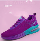 Running Shoes Breathable Light Women's Sneakers Non-slip Wear-resisting Height Increasing Sport