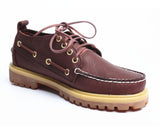 Genuine Leather Casual Shoes Docksides Boat Shoes Platform Unisex Lace up Driving Men's Loafers Mart Lion   