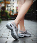 Lady Shoes Casual Increase Summer Sandals Non-slip Platform Girl Breathable Mesh Outdoor Walk Slippers Mart Lion   