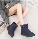 Snow Women Boots Women's Boots Waterproof Women Shoes Zipper Shoes Woman MartLion   