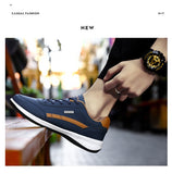 PU Leather Casual Shoes Men's Ultralight Sneakers Autumn Winter Footwear Support Mart Lion   