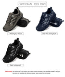 Designers Hiking Shoes  Mountain Climbing Trekking Cow Split Sport Walking Men's Trendy Sneakers Mart Lion   