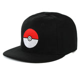 Pikachu baseball cap peaked cap cartoon anime character flat brim hip hop hat couple outdoor sports cap birthday gifts MartLion   