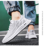 Summer Men;s Casual Sports Shoes Light Breathable Mesh Non Slip Walking Mart Lion   