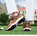 Waterproof Golf Shoes Men's Professiional Golf Footwears Anti Slip Walking Sneakers Outdoor Walking Mart Lion   