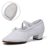 Ballet Dance Shoes for Woman Girls Ladies Practise Latin Dance Shoes Ballroom Modern Tango Jazz Dancing Shoes Salsa Hipposeus MartLion   