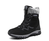 Winter Men's Boots Warm Plush Snow Casual Shoes Outdoor Work Handmade Zapatos De Hombre MartLion   
