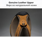 Summer Men's Flip-Flops Outdoor Genuine Leather Sandals Luxury Brand Designer Slipper Casual Beach Slipper Mart Lion   