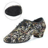 Latin Dance Shoes for Unisex Men's Women Girls Ballroom Modern Tango Jazz Performance MartLion 3CM Yellow 36 CHINA