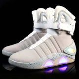 Led Boots for Men's Women USB Rechargeable Glowing Shoes Winter Boots Party  Cool Soldier MartLion   