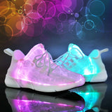 Luminous Sneakers Glowing Light Up Shoes for men women shoes White LED Sneakers Flashing Shoes with Light for Adult MartLion