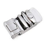 Sky Blue Automatic Buckle Belt for Both Men's and Women Gold Silver Belts 100cm-125cm MartLion   