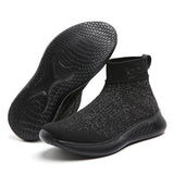 Women Platform Sneakers Casual Shoes Slip On Sock Trainers Plush Lightweight MartLion   