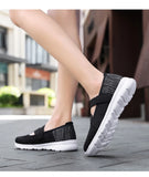 Women Flats Summer Ladies Mesh Flat Shoes Soft Breathable Sneakers Women Casual Zapatos De Mujer MartLion   