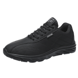 Men's Platform Summer Sneakers Breathable Casual Shoes Tennis Zapatillas Hombre Mart Lion black 38 