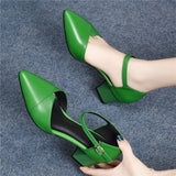 women stylish high heel pumps lady party spring summer 5.5cm high heels pink shoes MartLion   