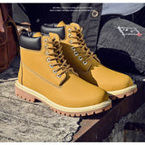  Men's Outdoor Boots Casual 100% Genuine leather Leather Work Safety Mart Lion - Mart Lion