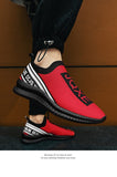 Off-Bound Men's Sport Shoes Knit Tennis Running Breathable Casual Sneakers Designed Light Trainers Walking Mart Lion   