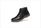 Winter Men Boots Lace Up Winter Shoes Lightweight Smart Casual Boots Ankle Boots Office Work Casual MartLion