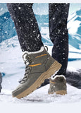 snow boots men winter boots keep warm plush boots hiking boots men casual shoes men mountain snow boots MartLion