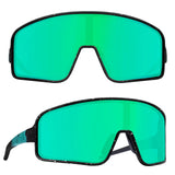 Kids Sunglasses for Boys and Girls,Windproof Outdoor Baseball Sports UV400 Protection Sun Glasses MartLion Black  Green  