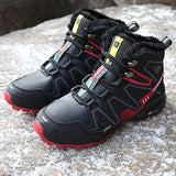 Warm Hiking Shoes Men's Winter Snow Tactical Boots Climbing Mountain Sneakers Combat MartLion   