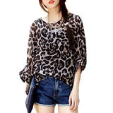 Women Blouses Style Batwing Casual Summer Blouse Shirt Woman MartLion picture color 12 6XL 