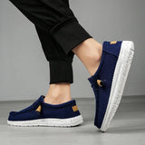 Men Casual Shoes Slip on Canvas Loafers Walking Flats for Man MartLion   