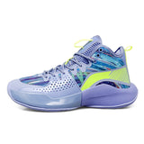 Basketball Shoes Men's Breathable Sneakers Gym Training Athletic Sports Boots Women Mart Lion Purple Eur 36 