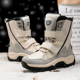 Mid Length Women's Boots Winter Thick Cotton Shoes Warm Snow Boots Thick Sole Anti Slip Wear-resistant Women's Shoes MartLion
