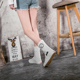  Medium Canvas Shoes with Small Daisy Decoration Dance Shoes Canvas Women's Sneakers Women MartLion - Mart Lion